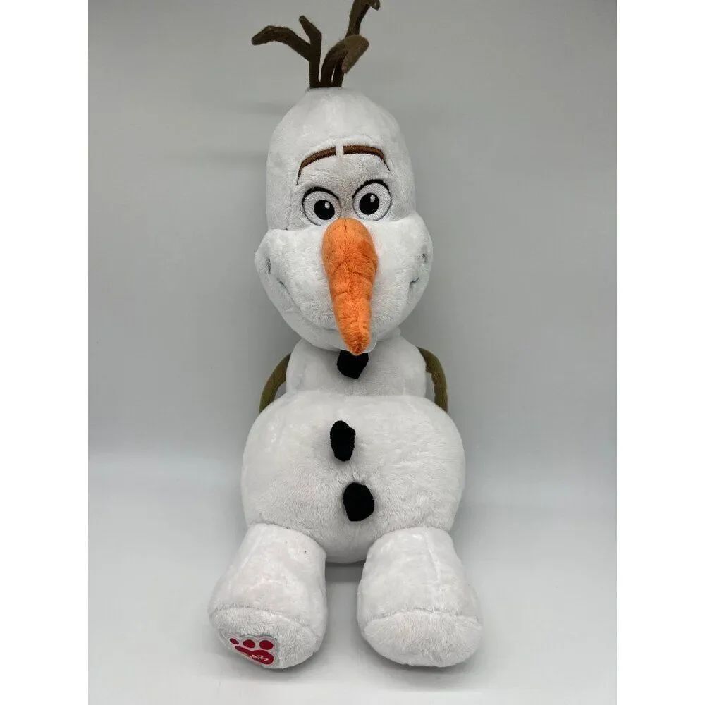 BAB Build a Bear Workshop Olaf Disney Frozen 17" Plush Stuffed Snowman Retired